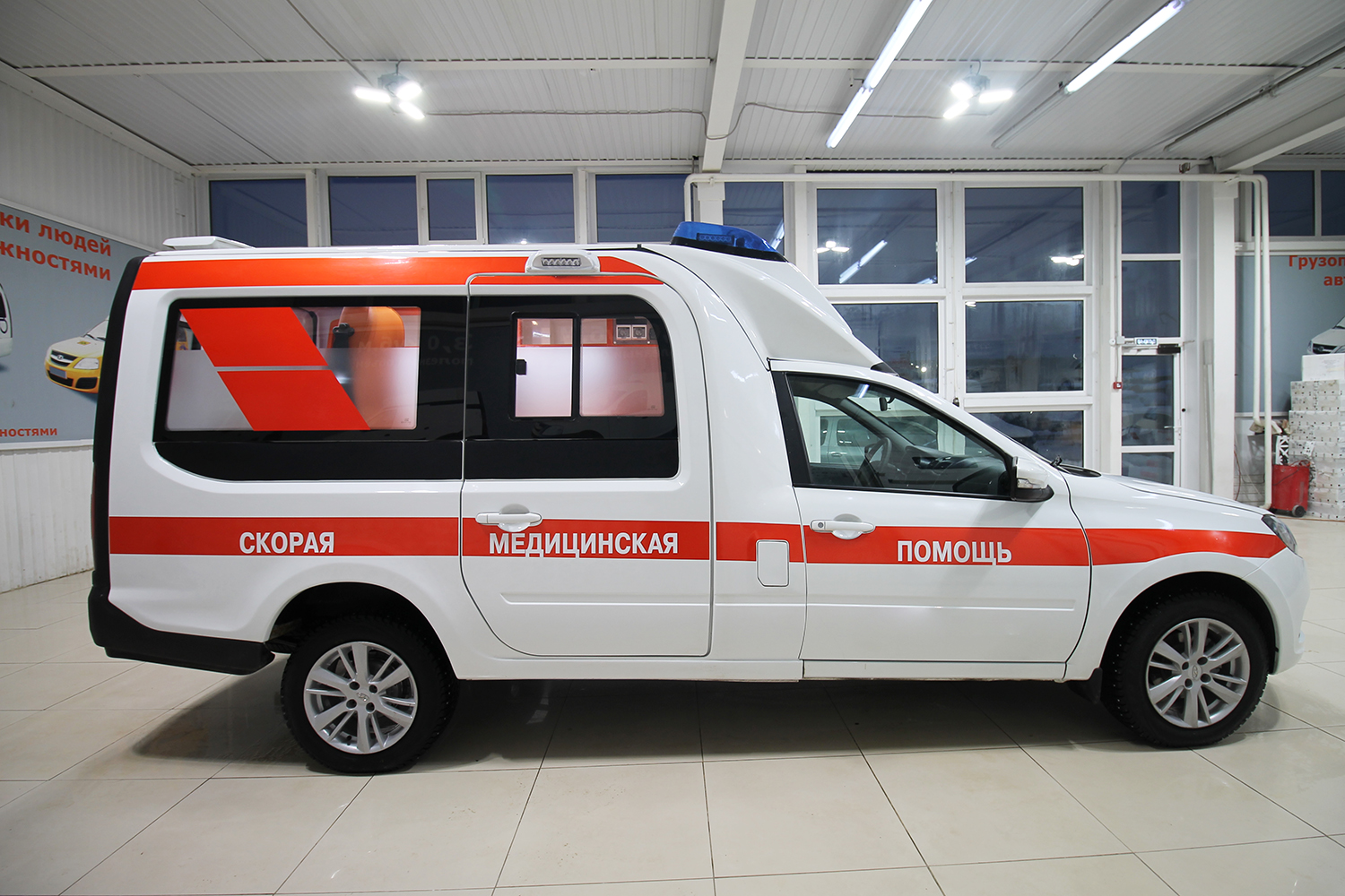 Скорая помощь Lada Granta Kub. Класс А — фото 4