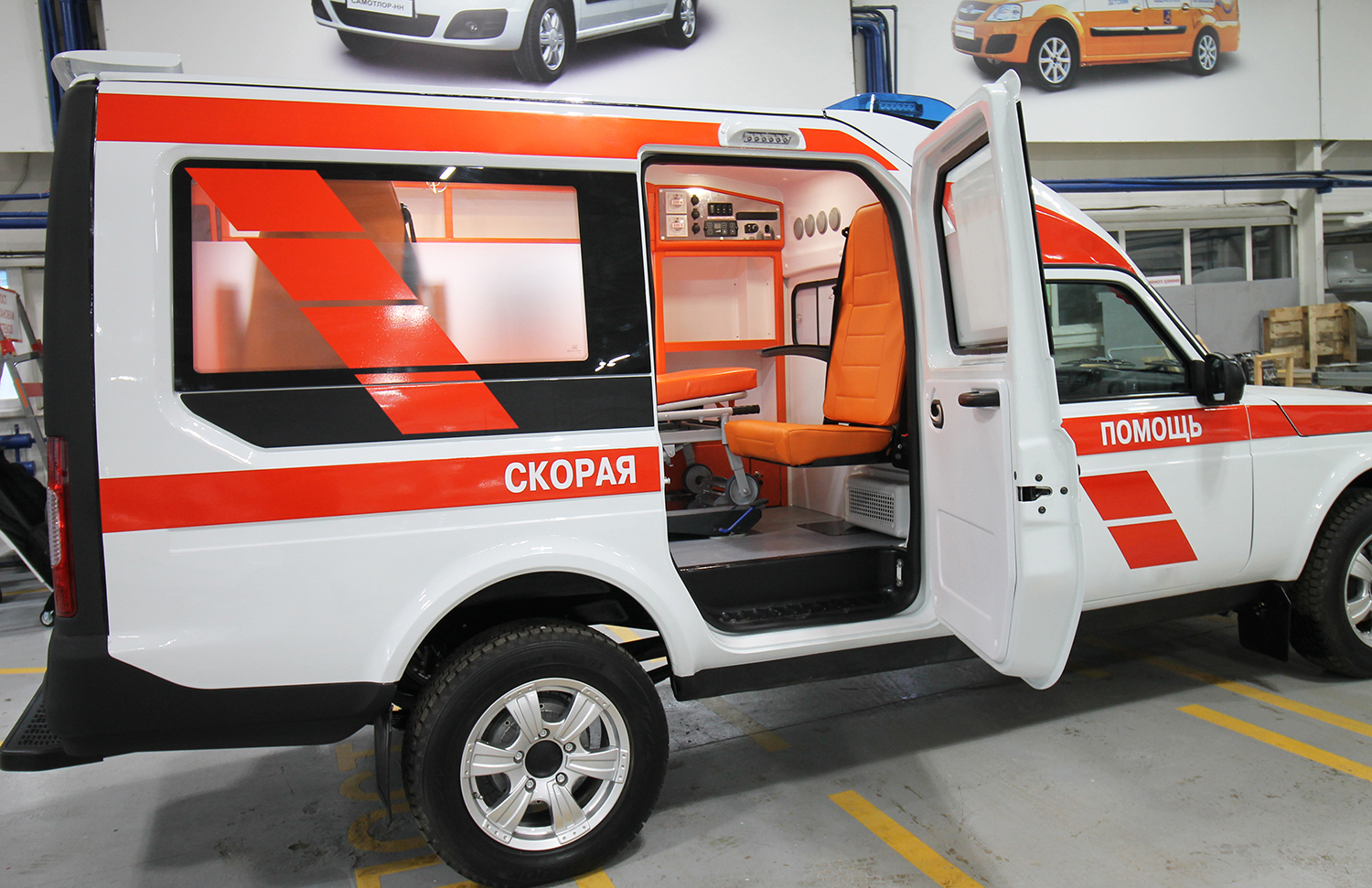 Скорая помощь Lada Niva Kub. Класс А — фото 3
